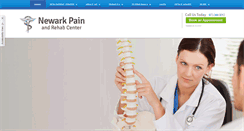 Desktop Screenshot of newarkpainandrehab.com